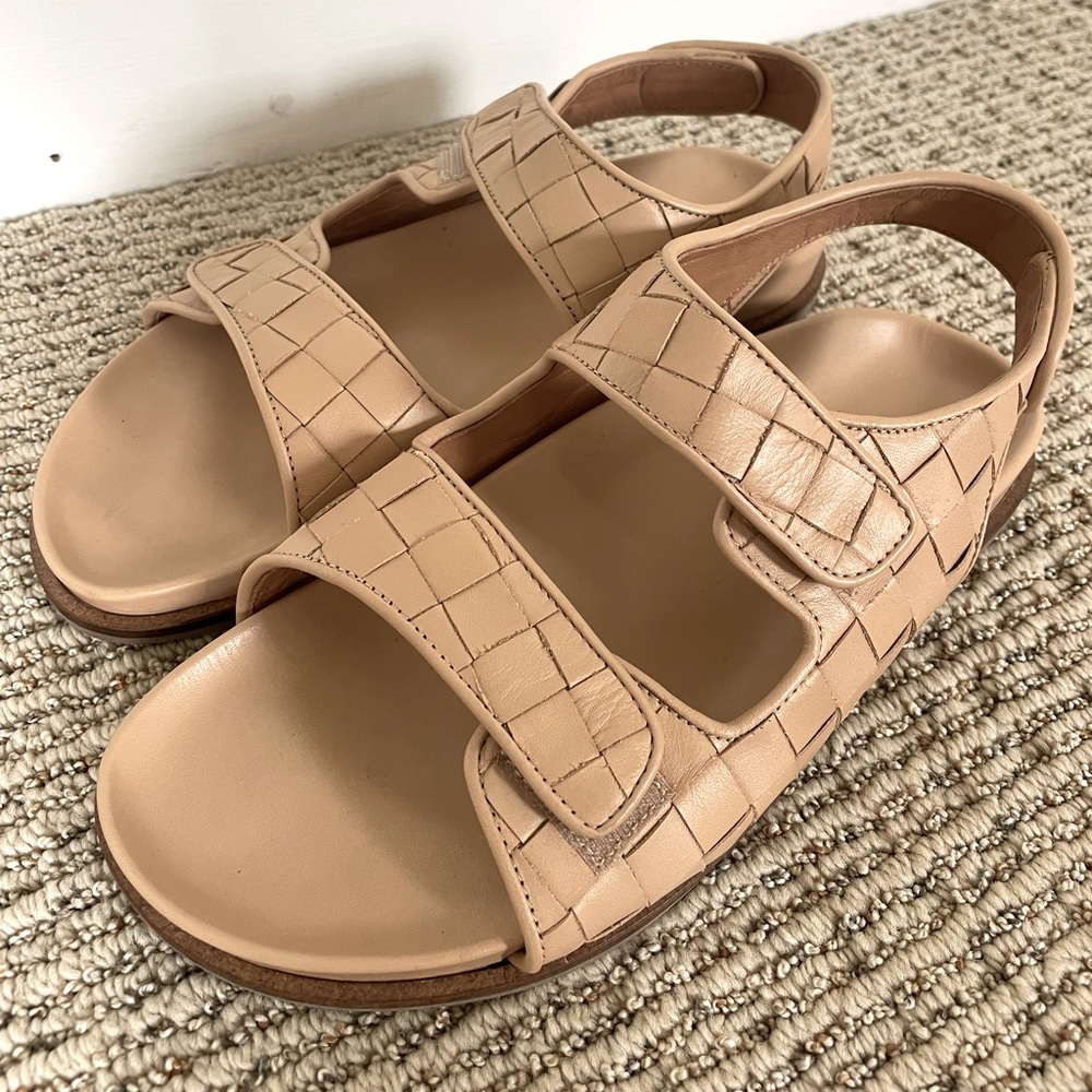Aquatalia Light Brown Sandals.